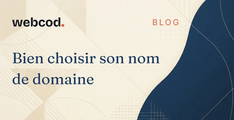 Bien choisir le nom de domaine de son site vitrine