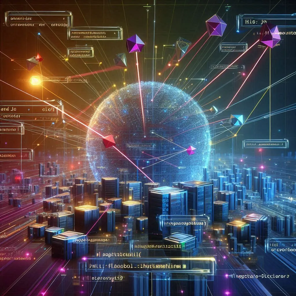 Connexion de nombreux éléments au grand tout "web"