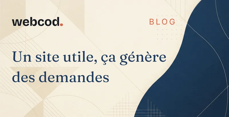 Votre site est en ligne… mais personne ne vous contacte : comment le rendre utile (et rentable) en 2026