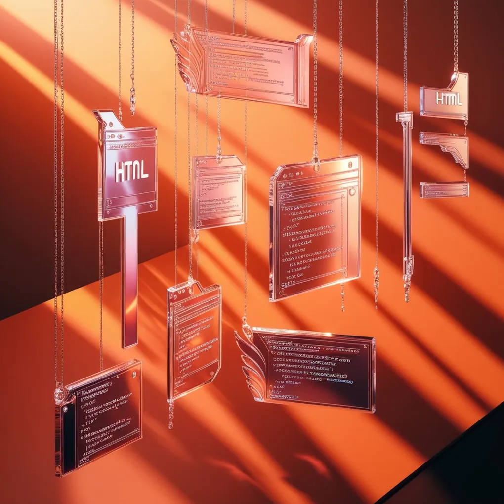 La structure d’une page web d’un site vitrine