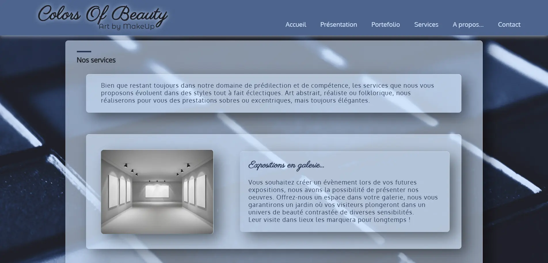 Section des services